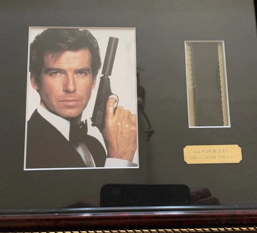 James bond golden eye framed - golden,