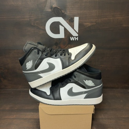 Jordan mid black white - 1,
