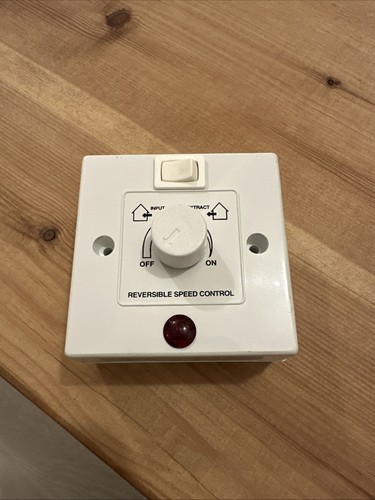 Reversible variable speed - speed, fan