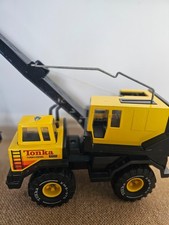 Tonka mighty crane, Vtg 1980's Tonka Turbo Diesel XMB 975 Clam Bucket Crane Truc