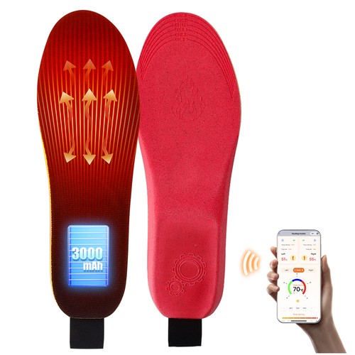 Heated insoles shock - heated,
