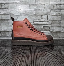 adidas originals Superstar Boot GX1272 Brown UK 5