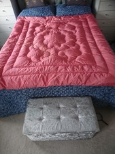 VTG ROSE PINK SATIN& COTTON