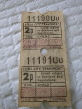 Leeds City Transport Used 2p