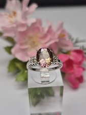 9ct White Gold Rare Ametrine &