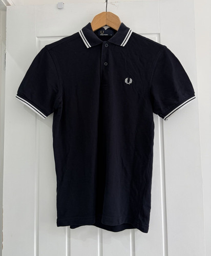 Fred perry navy cotton - fred, polo