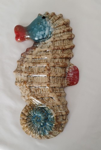 Seahorse wall plaque vintage - seahorse,
