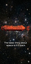 Red Dwarf mining Mothership