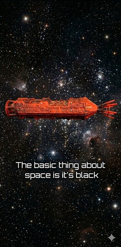 Red dwarf mining mothership - mining,