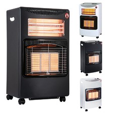 Gas Space Heater Portable Piezo-Electric Ignition Cabinet Warmer with Regulator