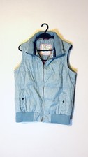 Fat Face Blue Gilet Size 14