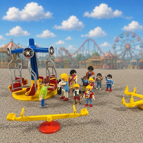 Playmobil theme park funfair - theme,