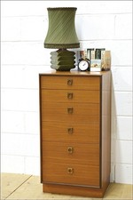 Vintage chest drawers teak - vintage,
