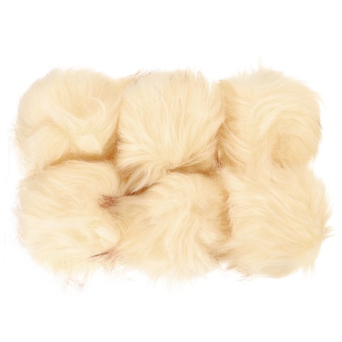 6pcs fluffy soft faux - 6pcs,