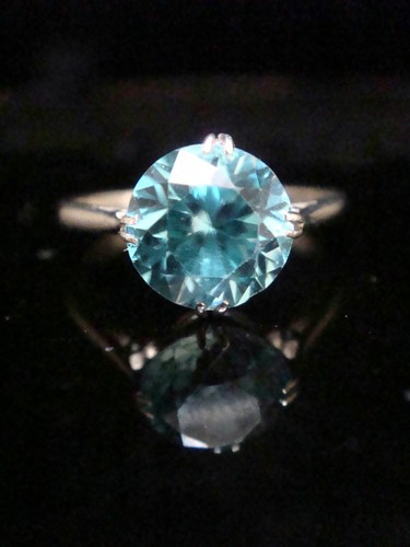 Edwardian 9ct natural blue - natural,