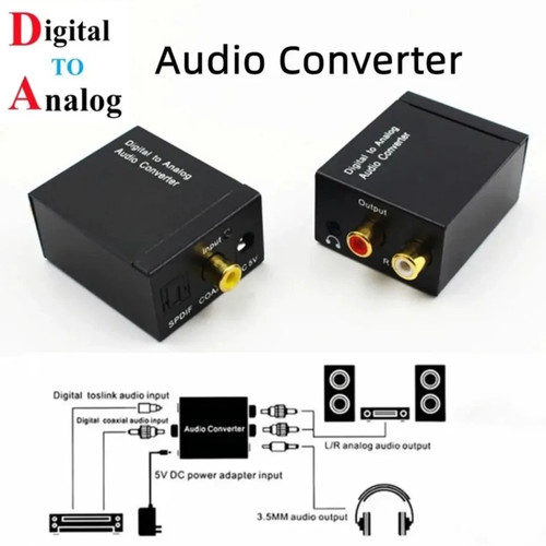 Digital analog audio - digital, to
