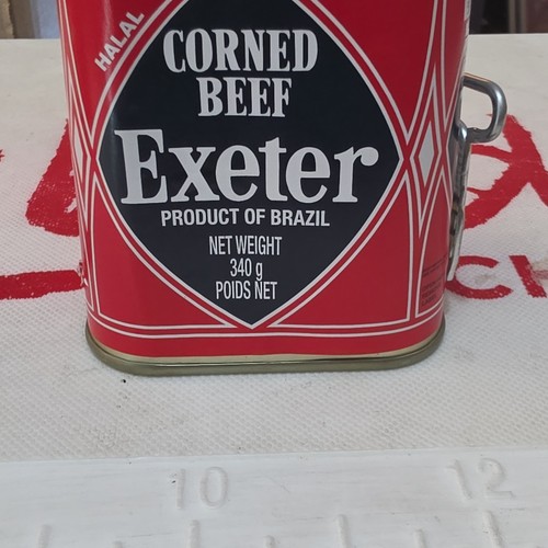 Exeter halal corned beef tin - corned,