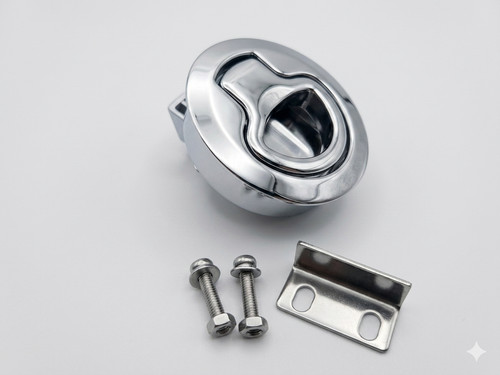 Ski locker hatch door - locker, latch