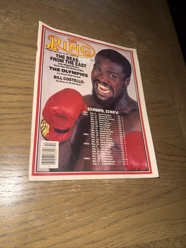 The ring magazine october 1984 - magazine,