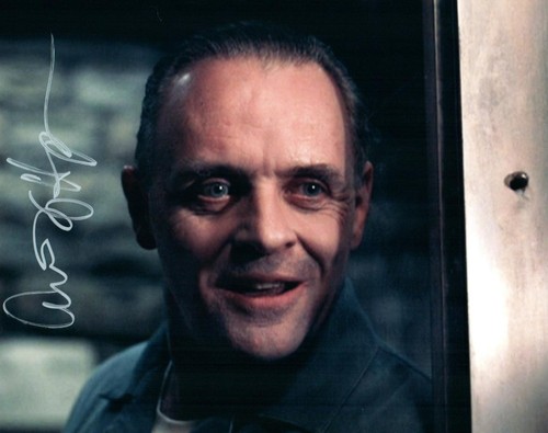 Anthony hopkins signed 8x10 - hopkins,