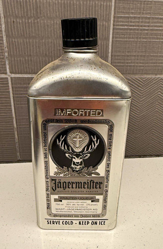 Jagermeister silver metal - jagermeister,