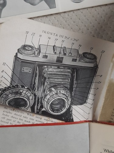 Zeiss ikonta camera - zeiss, manual