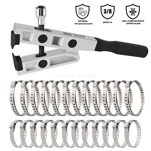 Heavy duty boot clamp - heavy, cv