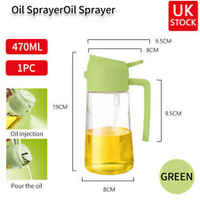 2 in1 Olive Oil Sprayer Dispenser Cooking Baking BBQ Spray Bottle Kitchen Tool