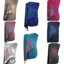 Designer Floral Paisley Shawl