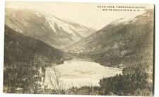 RPPC Postcard Echo Lake