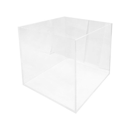 Sided lucite acrylic cube - lucite,