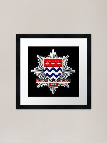 London fire brigade logo - london,