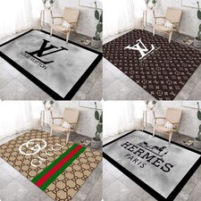 Simple Living Room Carpet Crystal Velvet Trendy Brand Light Luxury Bedroom Mat