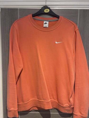 Nike men orange jumper size - orange,
