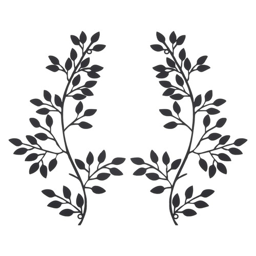 Metal tree leaf wall decor - tree,