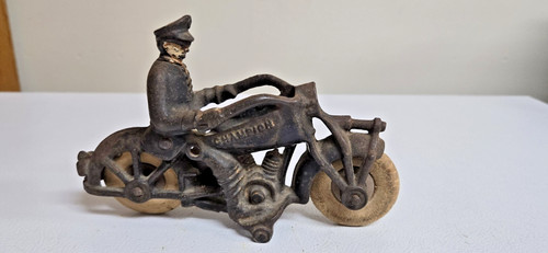 Vintage champion motorcycle - vintage,