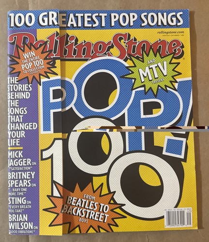 Rolling stone magazine 855 - stone,