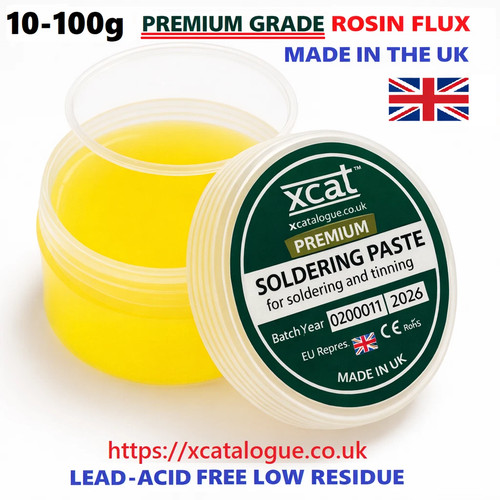Xcat rosin soldering - xcat, flux