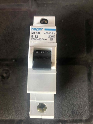 Hager mt132 32a b32 - 32a, mcb
