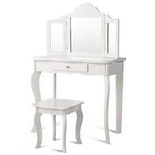 COSTWAY Kids Vanity Makeup