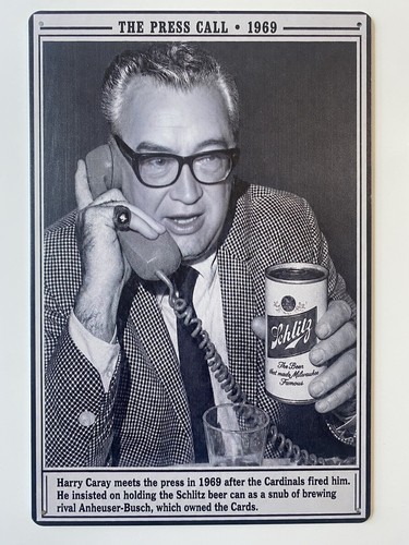Schlitz beer harry - harry, sign