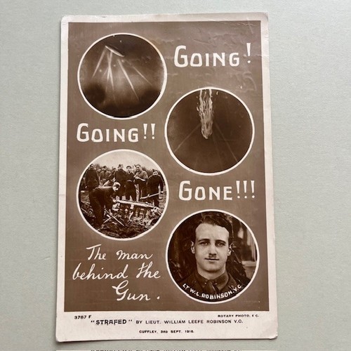 Ww1 zeppelin photo postcard - zeppelin,