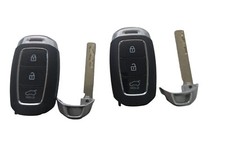 2x Genuine Original Hyundai Kona EV Replacement Car Keys Shells Keyless Entry