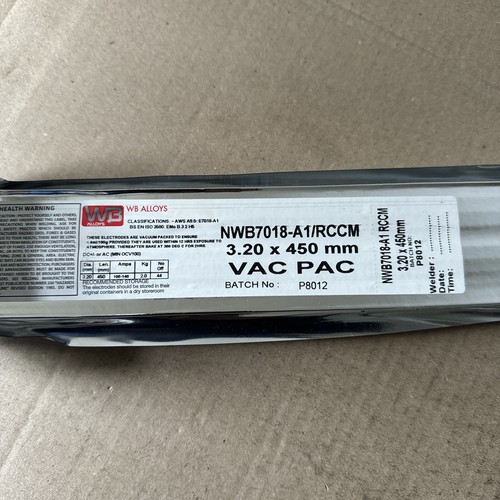 Alloys electrodes - wb,