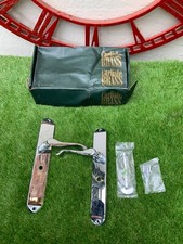 Pair Of Carlisle Andros Chromed Brass Lever Lock Bathroom Door Handles B298