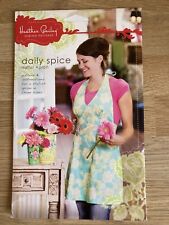 Heather Bailey Sewing Pattern Halter Neck Apron Daily Spice Women’s Apron NEW