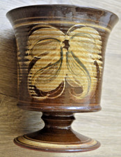 Skegness Pottery Large Vase 18cm tall