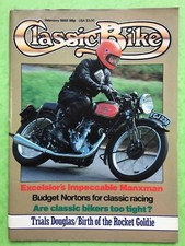 CLASSIC BIKE - February 1983 -