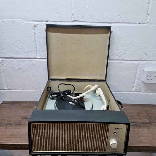 Vintage ekco record player - vintage,