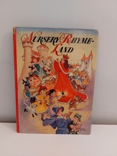 Nursery Rhyme-Land - Hilda Boswell - Collins hardback c1950 vintage childrens